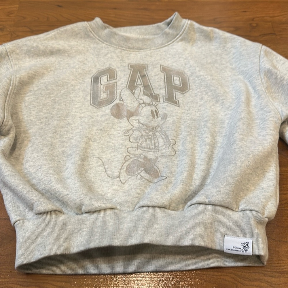 Gap Disney Minnie Mouse fleece sweater size S (6/7)
